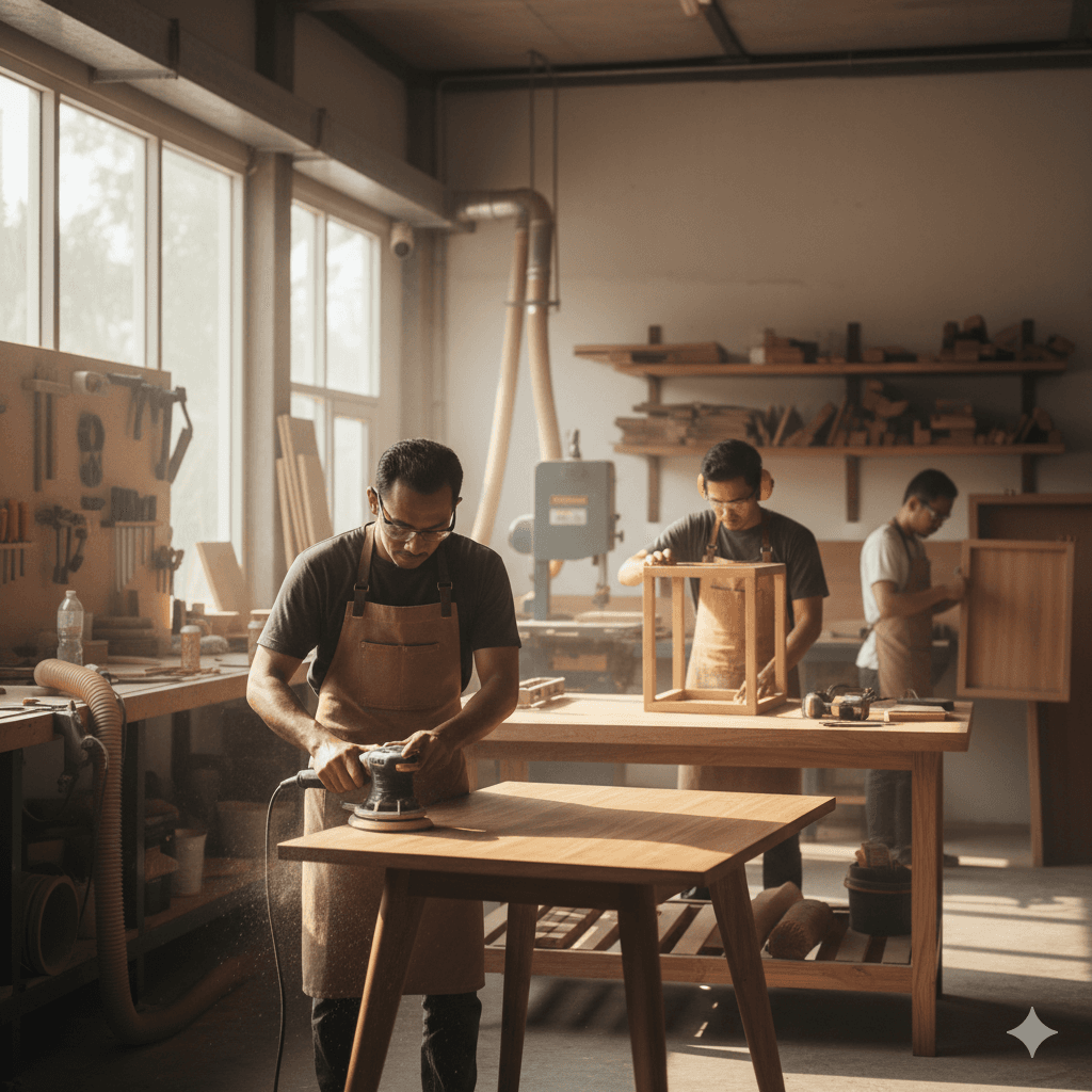 Workshop dan Pengrajin Furniture